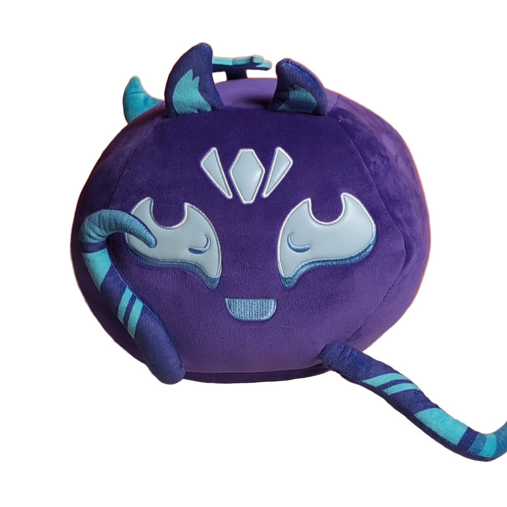 Phat Mojo Blox Fruits Kitsune Plush Toy Medium Purple Light Blue 2024